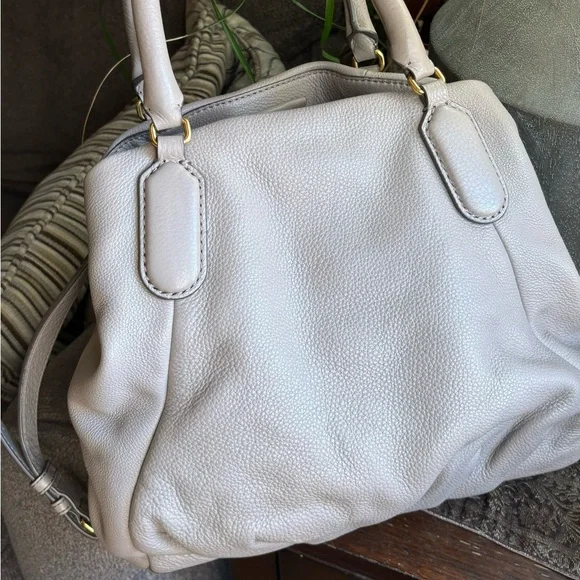 Authentic MARC BY MARC JACOBS cow leather convertible shoulder/satchel/Crosb - Picture 7 of 16